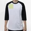 Raglan 3/4 Roundneck Shirt (White Body) Thumbnail