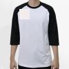 Raglan 3/4 Roundneck Shirt (White Body) Thumbnail
