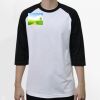 Raglan 3/4 Roundneck Shirt (White Body) Thumbnail