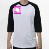 Raglan 3/4 Roundneck Shirt (White Body) Thumbnail