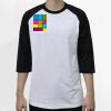 Raglan 3/4 Roundneck Shirt (White Body) Thumbnail