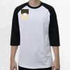 Raglan 3/4 Roundneck Shirt (White Body) Thumbnail