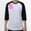 Raglan 3/4 Roundneck Shirt (White Body) Thumbnail