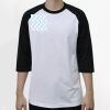 Raglan 3/4 Roundneck Shirt (White Body) Thumbnail