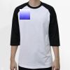 Raglan 3/4 Roundneck Shirt (White Body) Thumbnail