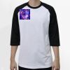 Raglan 3/4 Roundneck Shirt (White Body) Thumbnail