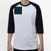 Raglan 3/4 Roundneck Shirt (White Body) Thumbnail