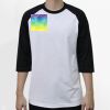 Raglan 3/4 Roundneck Shirt (White Body) Thumbnail