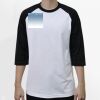 Raglan 3/4 Roundneck Shirt (White Body) Thumbnail