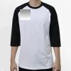 Raglan 3/4 Roundneck Shirt (White Body) Thumbnail