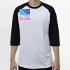 Raglan 3/4 Roundneck Shirt (White Body) Thumbnail