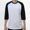 Raglan 3/4 Roundneck Shirt (White Body) Thumbnail