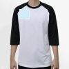 Raglan 3/4 Roundneck Shirt (White Body) Thumbnail