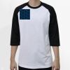 Raglan 3/4 Roundneck Shirt (White Body) Thumbnail