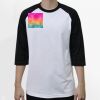 Raglan 3/4 Roundneck Shirt (White Body) Thumbnail