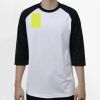 Raglan 3/4 Roundneck Shirt (White Body) Thumbnail