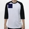 Raglan 3/4 Roundneck Shirt (White Body) Thumbnail
