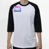 Raglan 3/4 Roundneck Shirt (White Body) Thumbnail