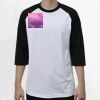 Raglan 3/4 Roundneck Shirt (White Body) Thumbnail