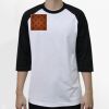 Raglan 3/4 Roundneck Shirt (White Body) Thumbnail
