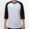 Raglan 3/4 Roundneck Shirt (White Body) Thumbnail