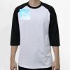 Raglan 3/4 Roundneck Shirt (White Body) Thumbnail