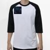 Raglan 3/4 Roundneck Shirt (White Body) Thumbnail