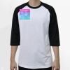 Raglan 3/4 Roundneck Shirt (White Body) Thumbnail