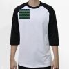Raglan 3/4 Roundneck Shirt (White Body) Thumbnail