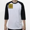 Raglan 3/4 Roundneck Shirt (White Body) Thumbnail