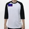Raglan 3/4 Roundneck Shirt (White Body) Thumbnail