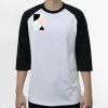 Raglan 3/4 Roundneck Shirt (White Body) Thumbnail