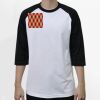 Raglan 3/4 Roundneck Shirt (White Body) Thumbnail