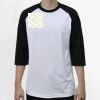 Raglan 3/4 Roundneck Shirt (White Body) Thumbnail