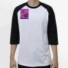 Raglan 3/4 Roundneck Shirt (White Body) Thumbnail