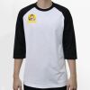 Raglan 3/4 Roundneck Shirt (White Body) Thumbnail
