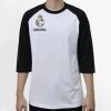 Raglan 3/4 Roundneck Shirt (White Body) Thumbnail