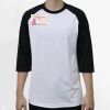 Raglan 3/4 Roundneck Shirt (White Body) Thumbnail