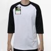 Raglan 3/4 Roundneck Shirt (White Body) Thumbnail