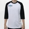 Raglan 3/4 Roundneck Shirt (White Body) Thumbnail