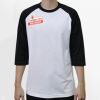 Raglan 3/4 Roundneck Shirt (White Body) Thumbnail