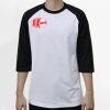Raglan 3/4 Roundneck Shirt (White Body) Thumbnail