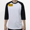 Raglan 3/4 Roundneck Shirt (White Body) Thumbnail