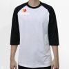 Raglan 3/4 Roundneck Shirt (White Body) Thumbnail