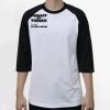 Raglan 3/4 Roundneck Shirt (White Body) Thumbnail
