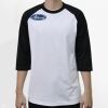 Raglan 3/4 Roundneck Shirt (White Body) Thumbnail