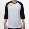 Raglan 3/4 Roundneck Shirt (White Body) Thumbnail