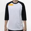 Raglan 3/4 Roundneck Shirt (White Body) Thumbnail