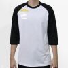 Raglan 3/4 Roundneck Shirt (White Body) Thumbnail