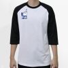 Raglan 3/4 Roundneck Shirt (White Body) Thumbnail